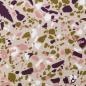 Preview: Baumwoll Jersey Marvelous Fern Lila Beige by Lycklig Design von Swafing